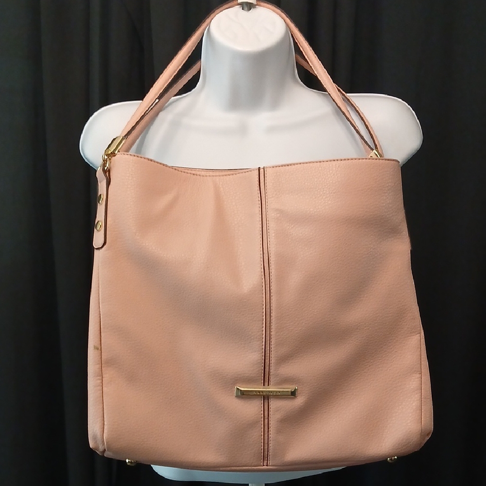Anne Klein Kickstart Blush Pink Shoulder Bag